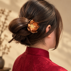 Trâm Đồng Hạ Liên - Trâm Đồng Đỏ Cài Tóc Thủ Công